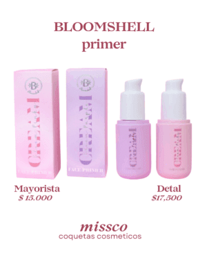 Bloomshell Face Primer - Suavizante de Poros y Larga Duración
