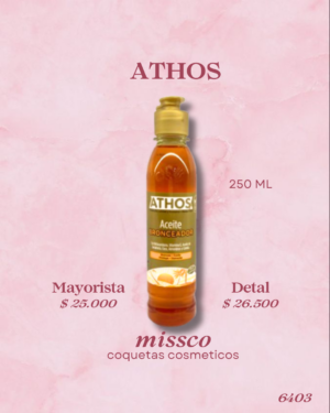 CORPORAL (10) Aceite Bronceador Athos 250mL – Formato Grande con Zanahoria y Coco