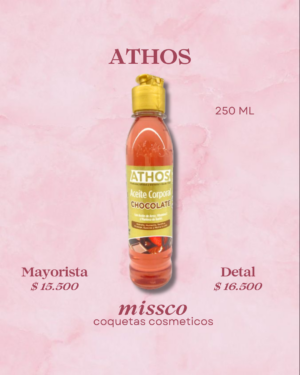 CORPORAL (11) Aceite Corporal de Chocolate Athos 250mL – Hidratación y Masajes