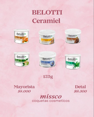 CORPORAL (2) Cera Depilatoria Ceramiel Belotti 125g – Formato Compacto Multivariedad