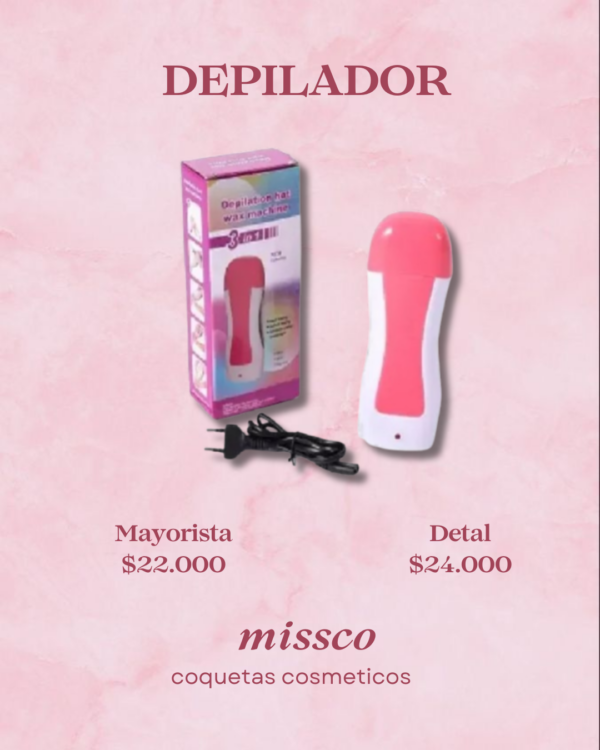 CORPORAL (8) Máquina Calentadora de Cera Roll-on Eléctrica 3 en 1