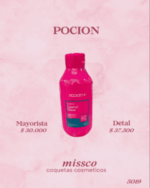 miscco cabello (15) Shampoo Control Grasa La Poción+ 450mL – Purificante Bio Activo