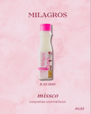 miscco cabello (28) Shampoo Emergencia Capilar Milagros 450mL – Reparación Extrema y Crecimiento