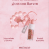 Lip Gloss Bloomshell con Llavero Coquette – Brillo Labial y Accesorio Trendy