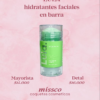Hidratante Facial en Barra Lula Stick 38g – Con Cafeína y Pepino