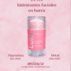 skincare (8) Hidratante Facial en Barra Lula Stick 36g – Con Cafeína y Agua de Rosas